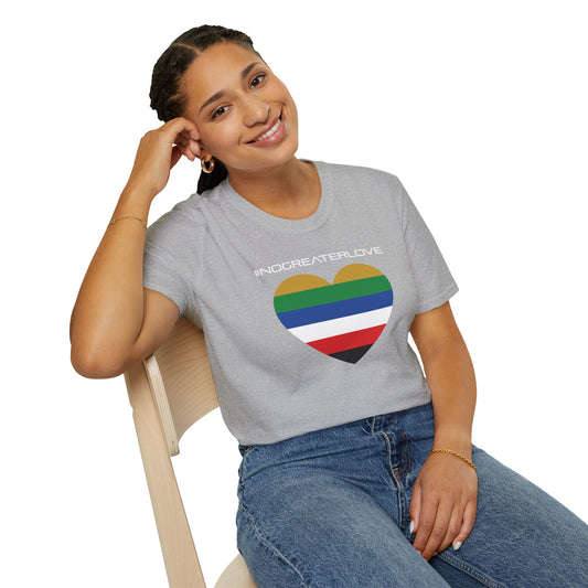 #NOGREATERLOVE Heart - T-Shirt