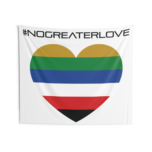 #NOGREATERLOVE Heart - Tapestry