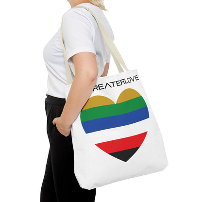 #NOGREATERLOVE Heart - Tote Bag